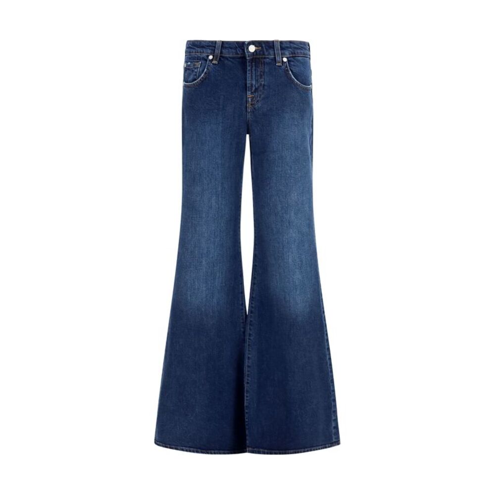 7For Women Low-Rise Flared Jeans